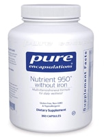 Pure Encapsulations Nutrient 950® Without Iron