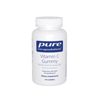 Pure Encapsulations Vitamin C Gummy Natural Sour-Orange