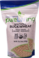 Pure Living Organic Buckwheat Sprouted