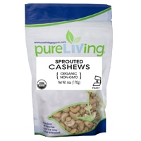 Pure Living Organic Sprouted Cashews