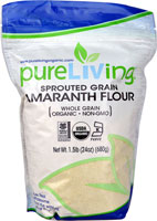 Pure Living Organic Sprouted Grain Amaranth Flour