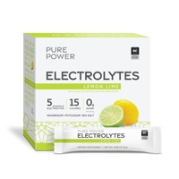 Pure Power Electrolytes - NSF Certified for Sport Lemon Lime