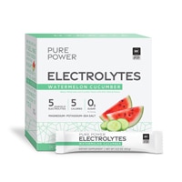 Pure Power Electrolytes - NSF Certified for Sport Watermelon Cucumber