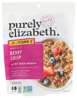 Purely Elizabeth Gluten Free Ancient Grain Granola Salty-Sweet Crunchy Clusters Berry Crisp