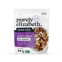 Purely Elizabeth Grain-Free Granola Cereal Organic Gluten Free Keto Coconut Cashew