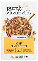 Purely Elizabeth Superfood Cereal Gluten Free Vegan Non-GMO Honey Peanut Butter