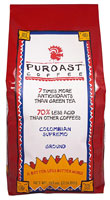 Puroast Low Acid Coffee Colombian Supremo Blend Drip Grind Bag