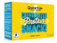 Quantum Energy Square Caffeine & Protein Bars Variety