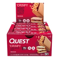 Quest Nutrition Crispy Protein Bars Peanut Butter and Jelly