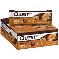 Quest Nutrition Dipped Protein Bar Chocolate Peanut Butter