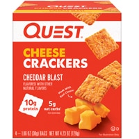 Quest Nutrition Quest Cheese Crackers Cheddar Blast