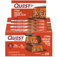 Quest Nutrition Quest Hero Protein Bars Chocolate Caramel Pecan