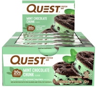 Quest Nutrition QuestBar Protein Bar Mint Chocolate Chunk