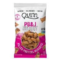 Quinn Snacks Filled Pretzel Nuggets Peanut Butter & Berry