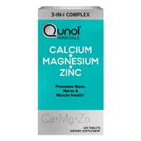 Qunol Minerals Calcium + Magnesium + Zinc