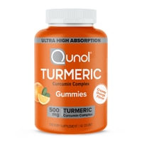 Qunol Turmeric Curcumin Complex Creamy Orange