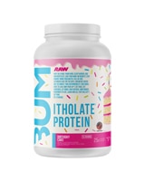 RAW Nutrition Bum Itholate Protein Powder Birthday Cake