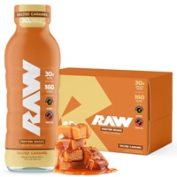 RAW Nutrition Grass-Fed Isolate 30g Protein Ready-to-Drink - Informed Sport Certified Salted Caramel