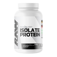 RAW Nutrition Grass Fed Whey Isolate Protein - Informed Sport Certified Cookies and Cream