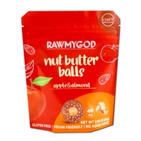 RAWMYGOD Nut Butter Balls Apple Almond