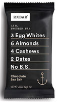 RXBAR 12 G. Protein Bar Chocolate Sea Salt