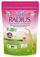Radius EcoFlex Kids Floss Picks Compostable Bubblegum