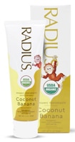 Radius Kids Organic Toothpaste Fluoride Free Coconut Banana