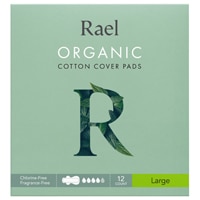 Rael Organic Ultra Thin Pads Super Absorbent Large - Fragrance Free