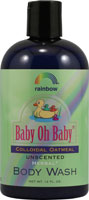 Rainbow Research Baby Oh Baby® Organic Herbal Wash Colloidal Oatmeal Unscented