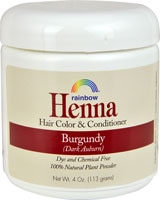 Rainbow Research Henna Hair Color and Conditioner Burgundy Dark Auburn