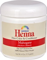 Rainbow Research Henna Hair Color and Conditioner Mahogany Medium Auburn