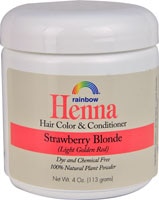 Rainbow Research Henna Hair Color and Conditioner Strawberry Blonde