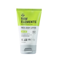 Raw Elements Face + Body Sunscreen Tube SPF 30