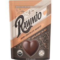 Rawmio Organic 100% Dark Raw Chocolate Hearts