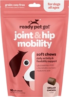 Ready Pet Go! Joint & Hip Mobility Chews for Dogs Grilled Chicken