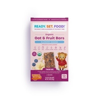 Ready. Set. Food! Organic Oat & Fruit Toddler Snack Bar Blueberry Banana