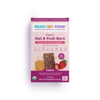 Ready. Set. Food! Organic Oat & Fruit Toddler Snack Bar Peanut Butter Strawberry