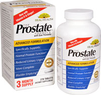 Real Health The Prostate Formula with Saw Palmetto