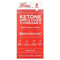 Real Ketones Keto Apple Cider Vinegar +MCT- C8 - D-BHB Ketones