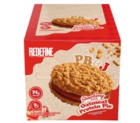 Redefine Foods Oatmeal Protein Pie PB&J Strawberry