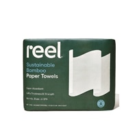 Reel Paper Towels Tree Free Bamboo 2-Ply 135 Sheet Roll
