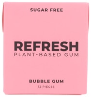 Refresh Gum Plant-Based Sugar Free Gum Bubble Gum