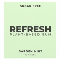 Refresh Gum Plant-Based Sugar Free Gum Garden Mint