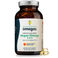 Regenerative Omegas Ahiflower Oil Plant-Based Omega-3-6-9