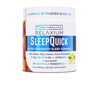 Relaxium SleepQuick Gummies Lemon