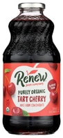 Renew Juice Company Juice From Concentrate Organic No Added Sugar Purely Tart Cherry