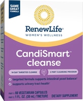 Renew Life Adult Cleanse - CandiSmart™ Yeast Cleansing Program - 2 Part 15 Day Program