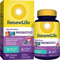 Renew Life Kids Ultimate Flora Probiotic Berry-licious