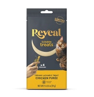Reveal Cat Treat Lickable Chicken Puree
