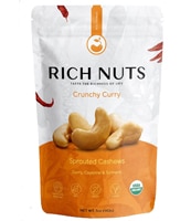 Rich Nuts Sprouted Cashews Crunchy Curry
